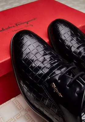 Salvatore Ferragamo Business Men Shoes--060